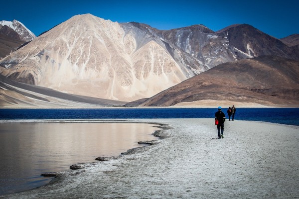 Leh with Pangong Lake